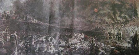 নানজিং গণহত্যা। শিল্পী : সু চিয়াং, সান চিং ফাং, ইয়াং ছি রুই